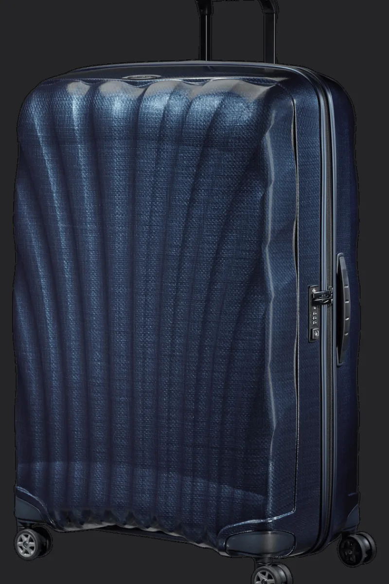 Samsonite Spinner (4 Wheel) | Lightweight Luggage-C-Lite Spinner (4 wheels) 86cm - Midnight Blue