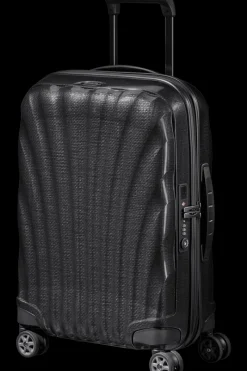 Samsonite Spinner (4 Wheel) | Lightweight Luggage-C-Lite Spinner (4 wheels) 55cm Expandable Cabin - Black