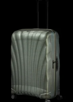 Samsonite Spinner (4 Wheel) | Lightweight Luggage-C-Lite Spinner (4 wheels) 86cm - Metallic Green