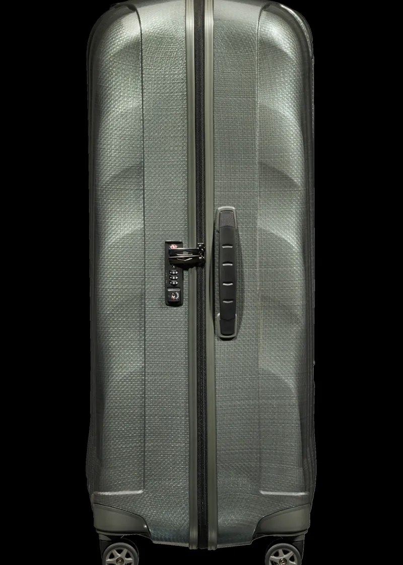 Samsonite Spinner (4 Wheel) | Lightweight Luggage-C-Lite Spinner (4 wheels) 86cm - Metallic Green