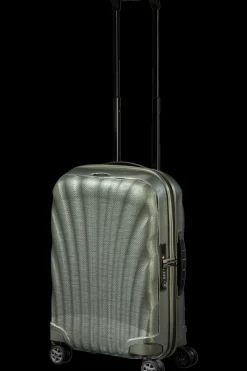 Samsonite Spinner (4 Wheel) | Hardside Luggage-C-Lite Spinner (4 wheels) 55cm Cabin - Metallic Green