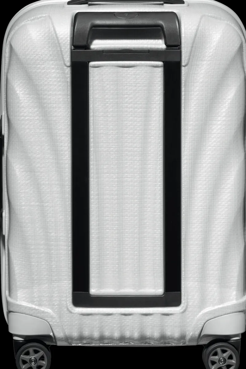 Samsonite Spinner (4 Wheel) | Lightweight Luggage-C-Lite Spinner (4 wheels) 55cm Expandable Cabin - Off White