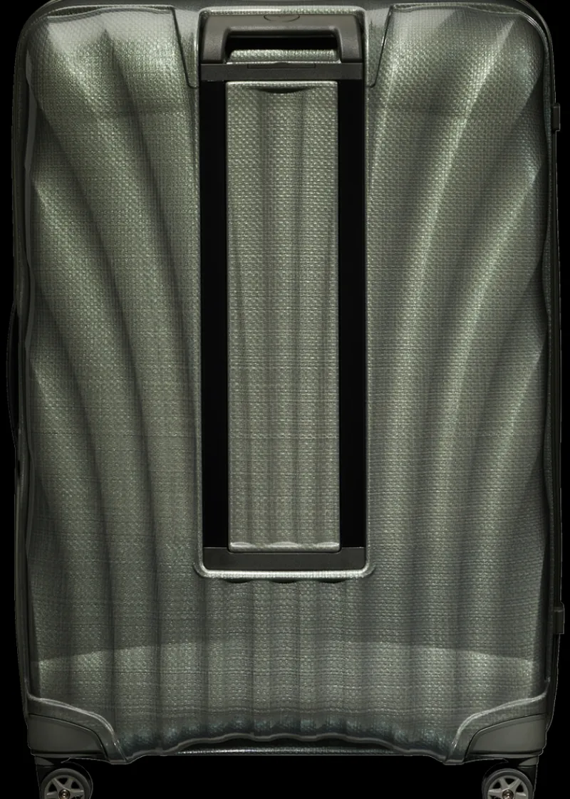 Samsonite Spinner (4 Wheel) | Lightweight Luggage-C-Lite Spinner (4 wheels) 86cm - Metallic Green