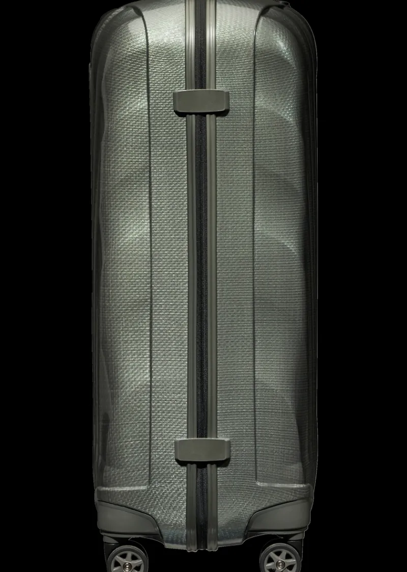 Samsonite Spinner (4 Wheel) | Lightweight Luggage-C-Lite Spinner (4 wheels) 75cm - Metallic Green