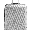 Tumi Spinner (4 Wheel) | Aluminium Luggage-19 Degree Aluminium Continental Carry-On - Silver