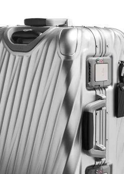 Tumi Spinner (4 Wheel) | Aluminium Luggage-19 Degree Aluminium Continental Carry-On - Silver