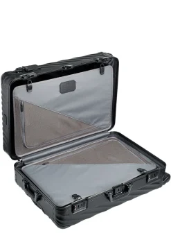 Tumi Spinner (4 Wheel) | Aluminium Luggage-19 Degree Aluminium Extended Trip Packing Case - Matte Black