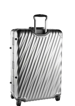 Tumi Spinner (4 Wheel) | Aluminium Luggage-19 Degree Aluminium Extended Trip Packing Case - Silver