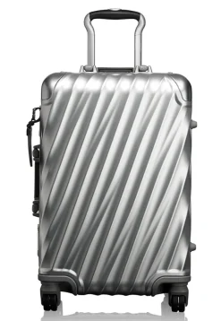 Tumi Spinner (4 Wheel) | Aluminium Luggage-19 Degree Aluminium International Carry-On - Silver