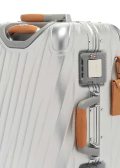 Tumi Spinner (4 Wheel) | Aluminium Luggage-19 Degree Aluminium International Carry-On - Texture Silver