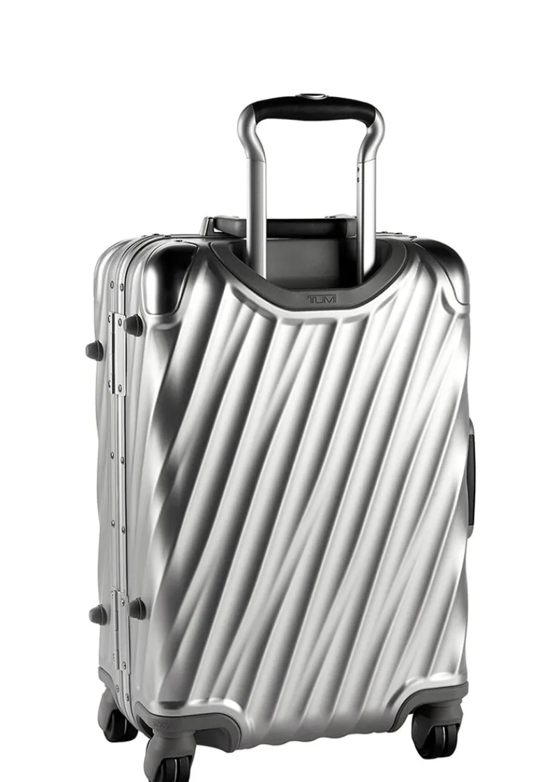 Tumi Spinner (4 Wheel) | Aluminium Luggage-19 Degree Aluminium International Carry-On - Silver