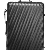 Tumi Spinner (4 Wheel) | Aluminium Luggage-19 Degree Aluminium Short Trip Packing Case - Matte Black