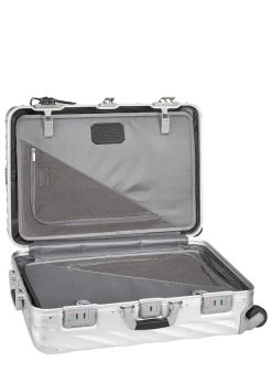 Tumi Spinner (4 Wheel) | Aluminium Luggage-19 Degree Aluminium Short Trip Packing Case - Silver
