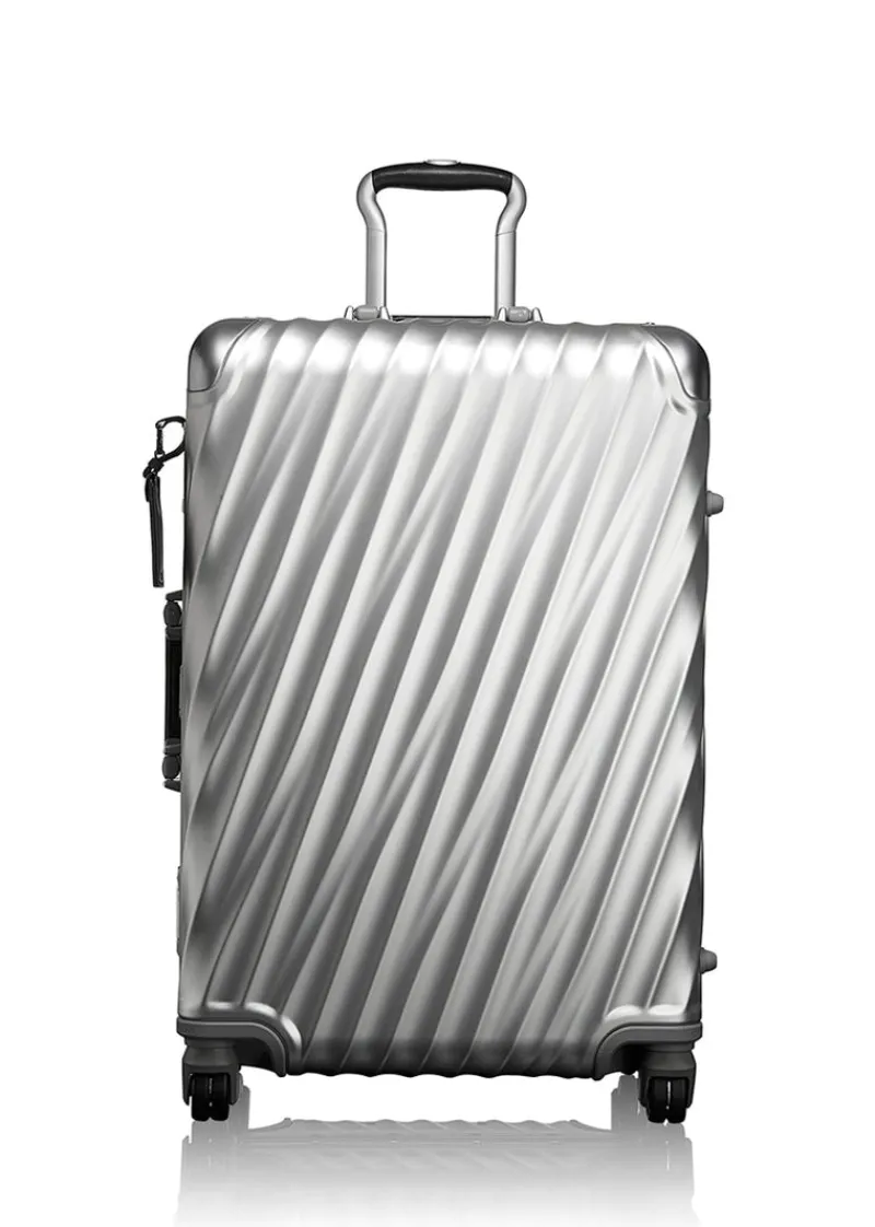 Tumi Spinner (4 Wheel) | Aluminium Luggage-19 Degree Aluminium Short Trip Packing Case - Matte Black