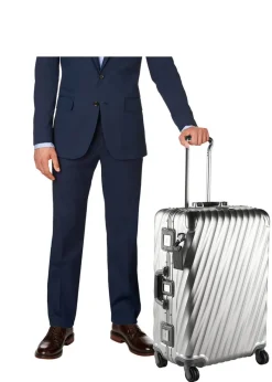 Tumi Spinner (4 Wheel) | Aluminium Luggage-19 Degree Aluminium Short Trip Packing Case - Matte Black