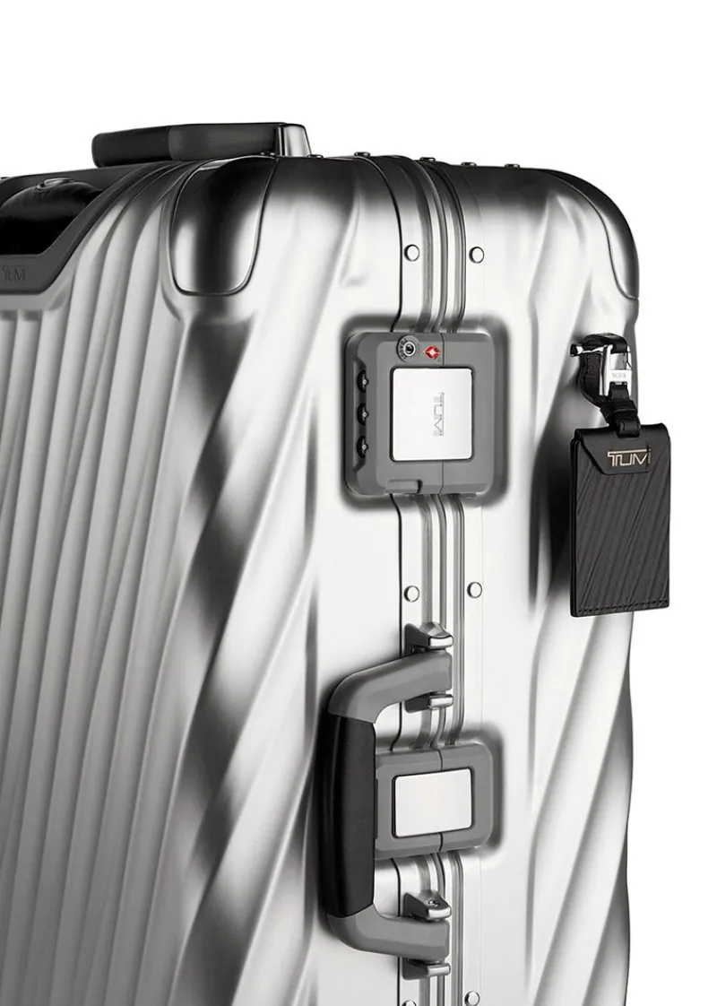 Tumi Spinner (4 Wheel) | Aluminium Luggage-19 Degree Aluminium Short Trip Packing Case - Silver