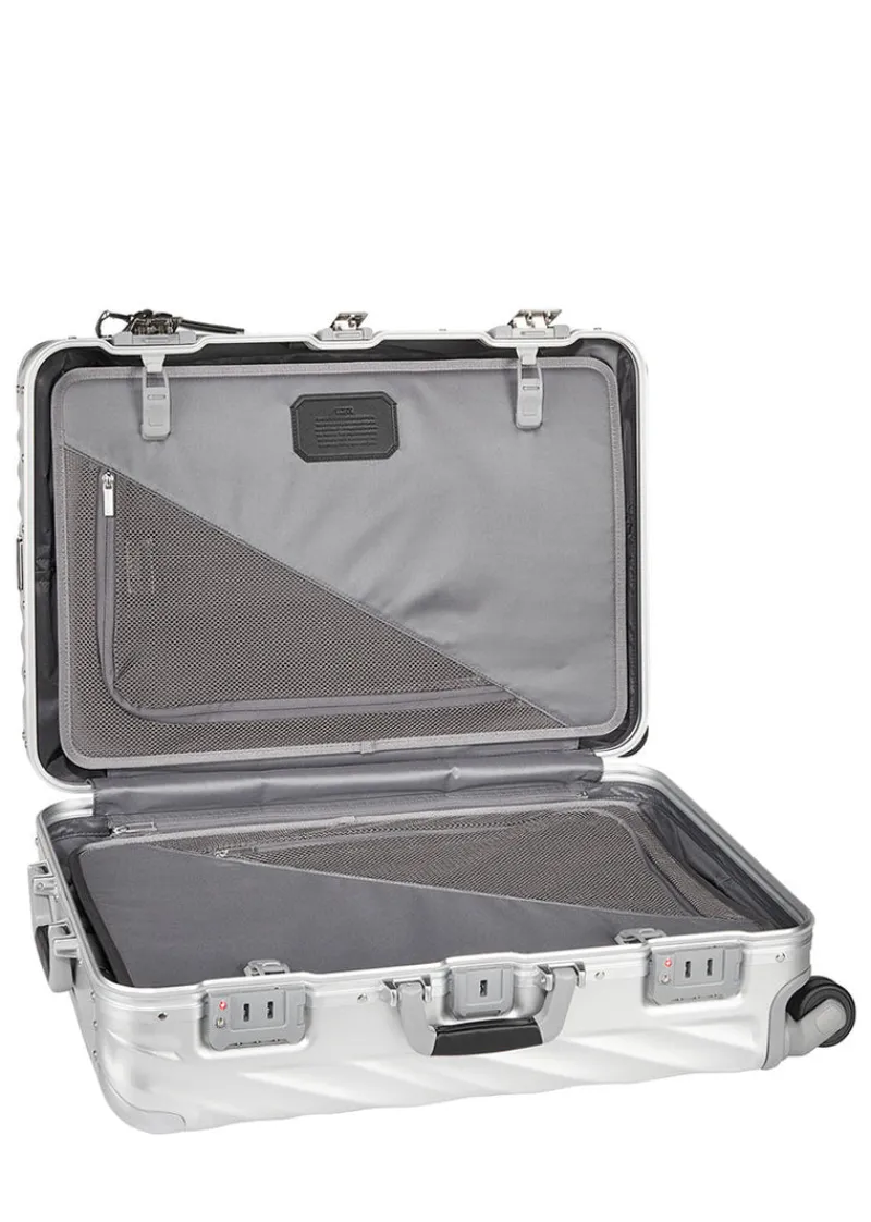 Tumi Spinner (4 Wheel) | Aluminium Luggage-19 Degree Aluminium Short Trip Packing Case - Matte Black