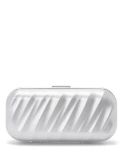 London Luggage Aluminium Luggage-19 Degree Aluminium Sunglass Case - Silver