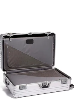 London Luggage Spinner (4 Wheel) | Aluminium Luggage-19 Degree Aluminium Worldwide Trip Packing Case - Aluminium