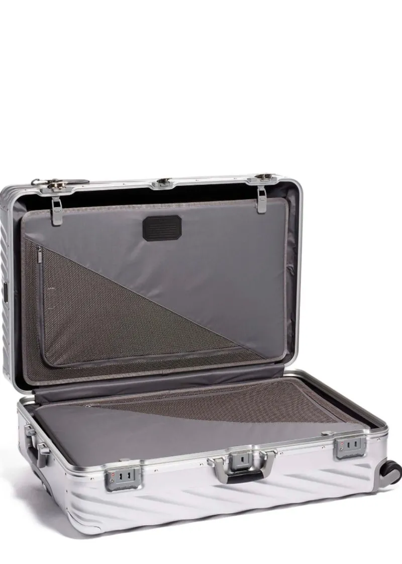 London Luggage Spinner (4 Wheel) | Aluminium Luggage-19 Degree Aluminium Worldwide Trip Packing Case - Aluminium