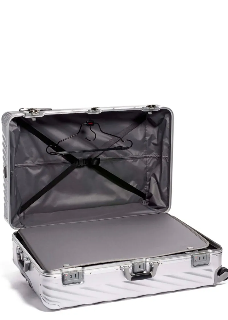 London Luggage Spinner (4 Wheel) | Aluminium Luggage-19 Degree Aluminium Worldwide Trip Packing Case - Aluminium