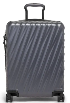 Tumi Spinner (4 Wheel) | Hardside Luggage-19 Degree Continental Expandable 4 Wheeled Carry-On - Grey Texture