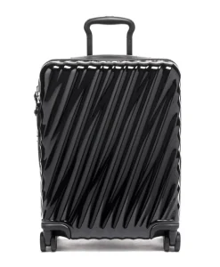 Tumi Spinner (4 Wheel) | Hardside Luggage-19 Degree Continental Expandable 4 Wheeled Carry-On - Black