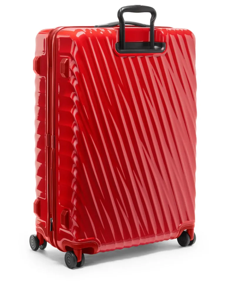 London Luggage Spinner (4 Wheel) | Hardside Luggage-19 Degree Degree Extended Trip Expandable Checked Luggage - Red