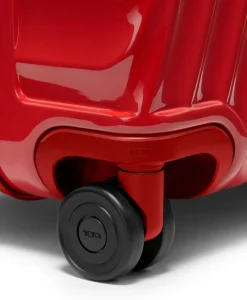 London Luggage Spinner (4 Wheel) | Hardside Luggage-19 Degree Degree Extended Trip Expandable Checked Luggage - Red