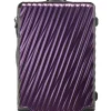 London Luggage Spinner (4 Wheel) | Hardside Luggage-19 Degree Extended Trip Expandable 4 Wheeled Packing Case - Iridescent dusk