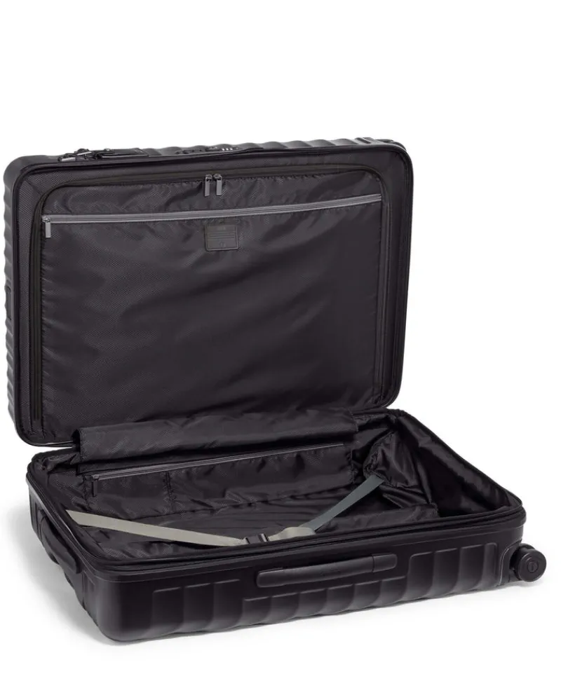 Tumi Hardside Luggage-19 Degree Extended Trip Expandable 4 Wheeled Packing Case - Black Textured
