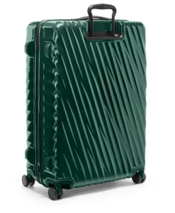 London Luggage Spinner (4 Wheel) | Hardside Luggage-19 Degree Extended Trip Expandable 4 Wheeled Packing Case - Hunter Green