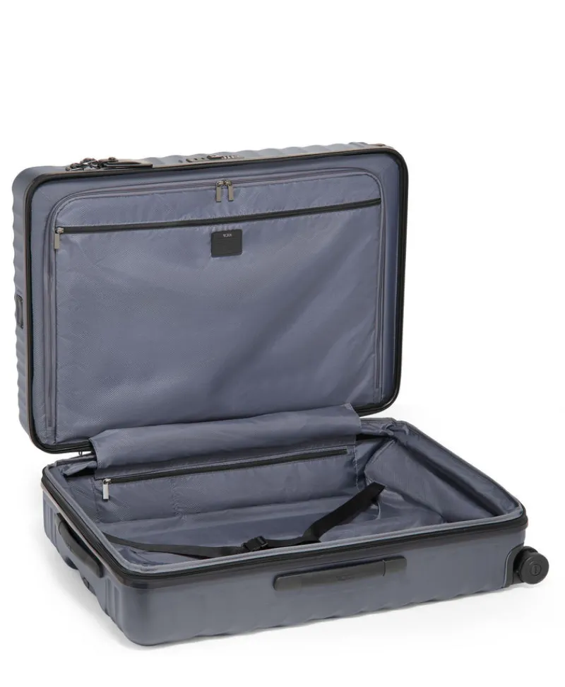 Tumi Hardside Luggage-19 Degree Extended Trip Expandable 4 Wheeled Packing Case - Grey Texture