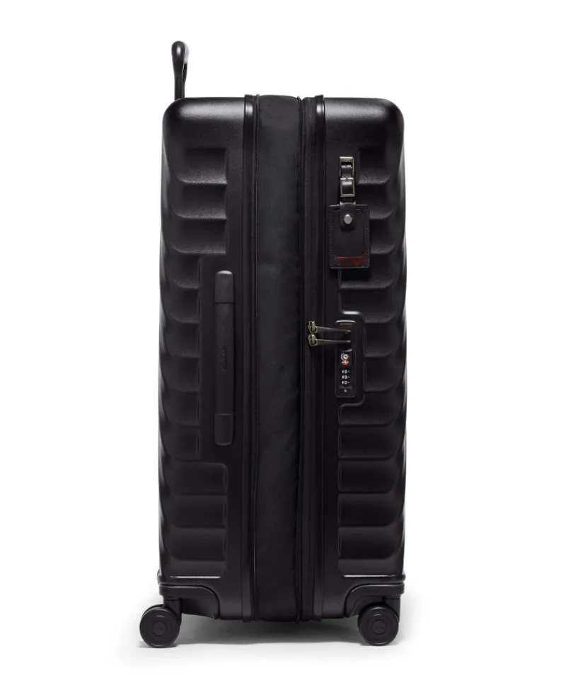 Tumi Hardside Luggage-19 Degree Extended Trip Expandable 4 Wheeled Packing Case - Black Textured