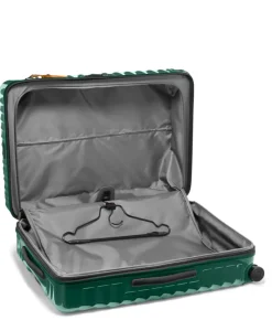London Luggage Spinner (4 Wheel) | Hardside Luggage-19 Degree Extended Trip Expandable 4 Wheeled Packing Case - Hunter Green