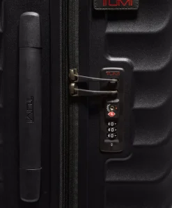 Tumi Hardside Luggage-19 Degree Extended Trip Expandable 4 Wheeled Packing Case - Black Textured