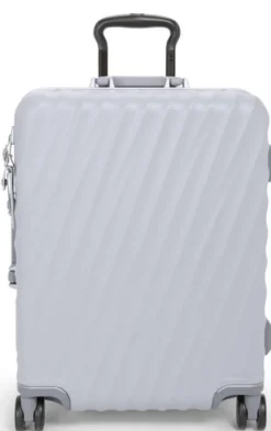Tumi Spinner (4 Wheel) | Hardside Luggage-19 Degree Frame Continental 4 Wheeled Carry-On 55cm - Pearl Grey