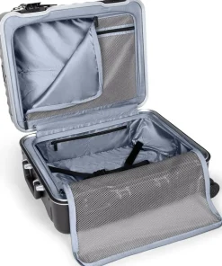 Tumi Spinner (4 Wheel) | Hardside Luggage-19 Degree Frame Continental 4 Wheeled Carry-On 55cm - Black Texture
