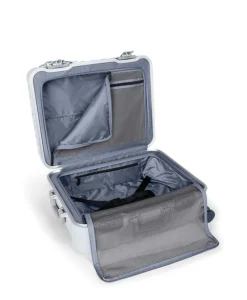 Tumi Spinner (4 Wheel) | Hardside Luggage-19 Degree Frame Continental 4 Wheeled Carry-On 55cm - Pearl Grey
