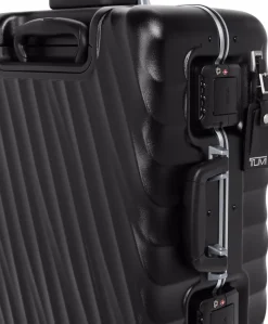 Tumi Spinner (4 Wheel) | Hardside Luggage-19 Degree Frame Continental 4 Wheeled Carry-On 55cm - Black Texture