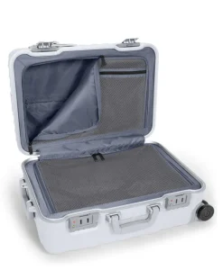 Tumi Spinner (4 Wheel) | Hardside Luggage-19 Degree Frame International 4 Wheeled Carry-On 55cm - Pearl Grey