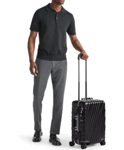 Tumi Spinner (4 Wheel) | Hardside Luggage-19 Degree Frame International 4 Wheeled Carry-On 55cm - Pearl Grey