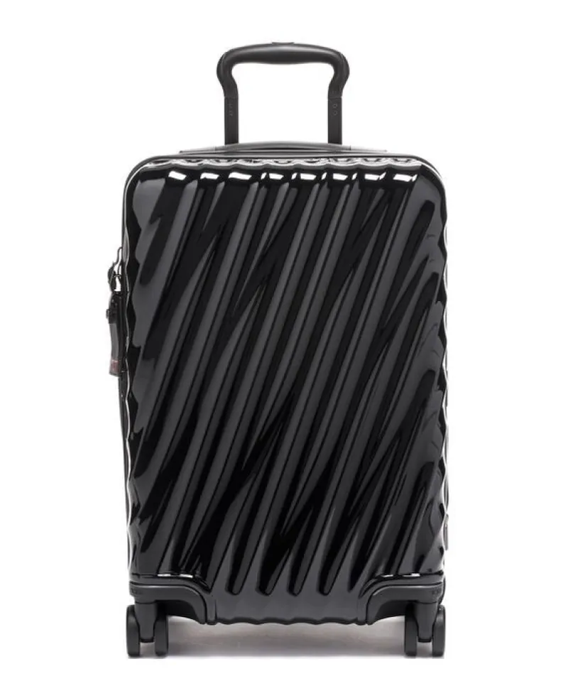 Tumi Spinner (4 Wheel) | Hardside Luggage-19 Degree International Expandable 4 Wheeled Carry-On - Black