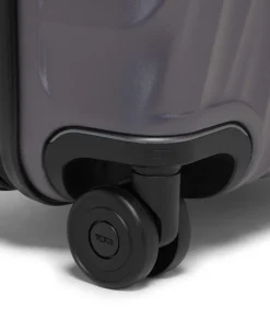 London Luggage Spinner (4 Wheel) | Hardside Luggage-19 Degree International Expandable Carry-On 55cm - Grey Texture