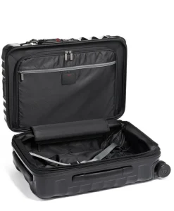 Tumi Spinner (4 Wheel) | Hardside Luggage-19 Degree International Expandable 4 Wheeled Carry-On - Black
