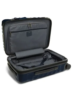 Tumi Spinner (4 Wheel) | Cabin Luggage-19 Degree International Expandable 4 Wheeled Carry-On - Navy