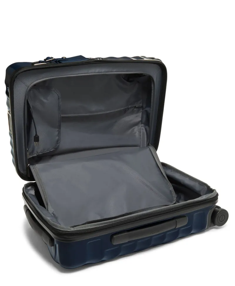 Tumi Spinner (4 Wheel) | Cabin Luggage-19 Degree International Expandable 4 Wheeled Carry-On - Navy