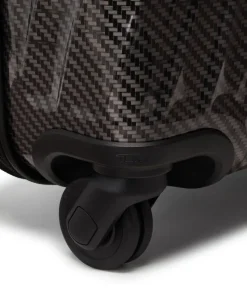 London Luggage Spinner (4 Wheel) | Hardside Luggage-19 Degree Lite Continental 4 Wheeled Carry-On (55 cm) - Black/Graphite