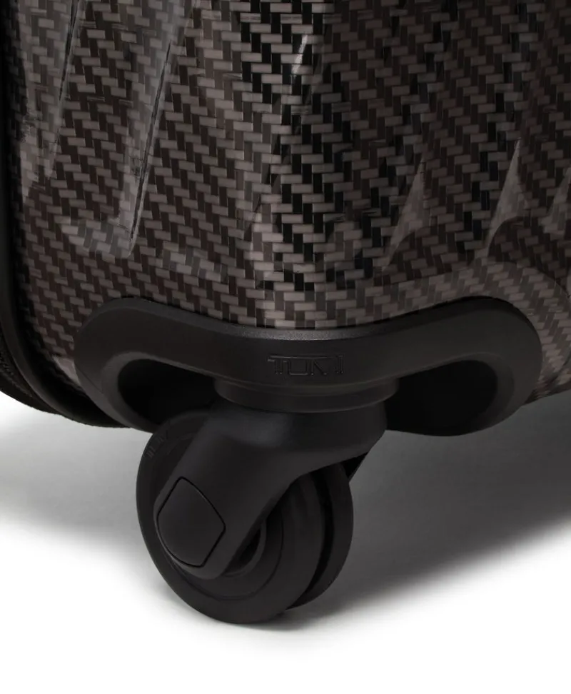 London Luggage Spinner (4 Wheel) | Hardside Luggage-19 Degree Lite Continental 4 Wheeled Carry-On (55 cm) - Black/Graphite