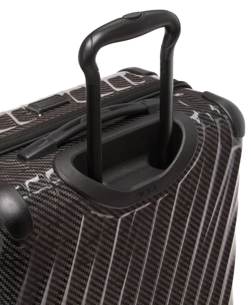 London Luggage Spinner (4 Wheel) | Hardside Luggage-19 Degree Lite Continental 4 Wheeled Carry-On (55 cm) - Black/Graphite
